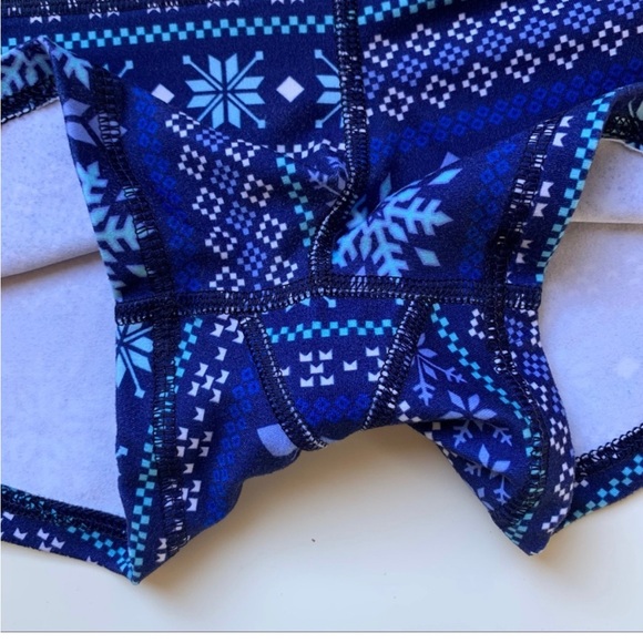 Fleo Snowflake Pattern Shorts Medium M - Picture 3 of 5